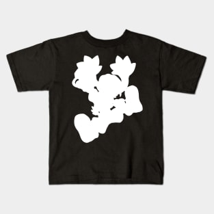 Klonoa Silhouette (White) Kids T-Shirt